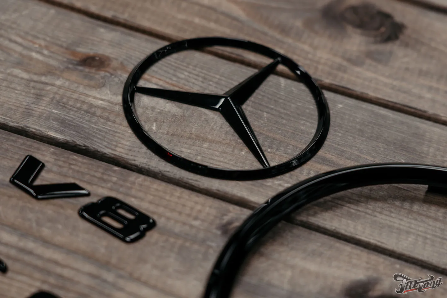 Антихром и окрас суппортов для Mercedes G-class